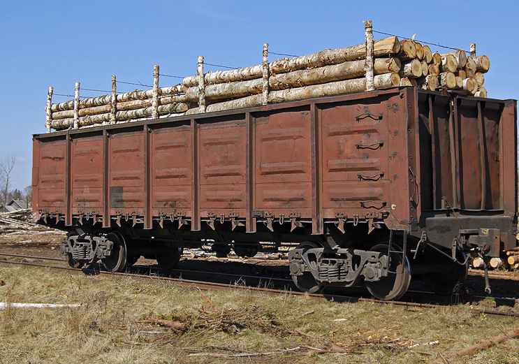 Перевозка ЛЕСА вагонами из манского района в г Красноярск